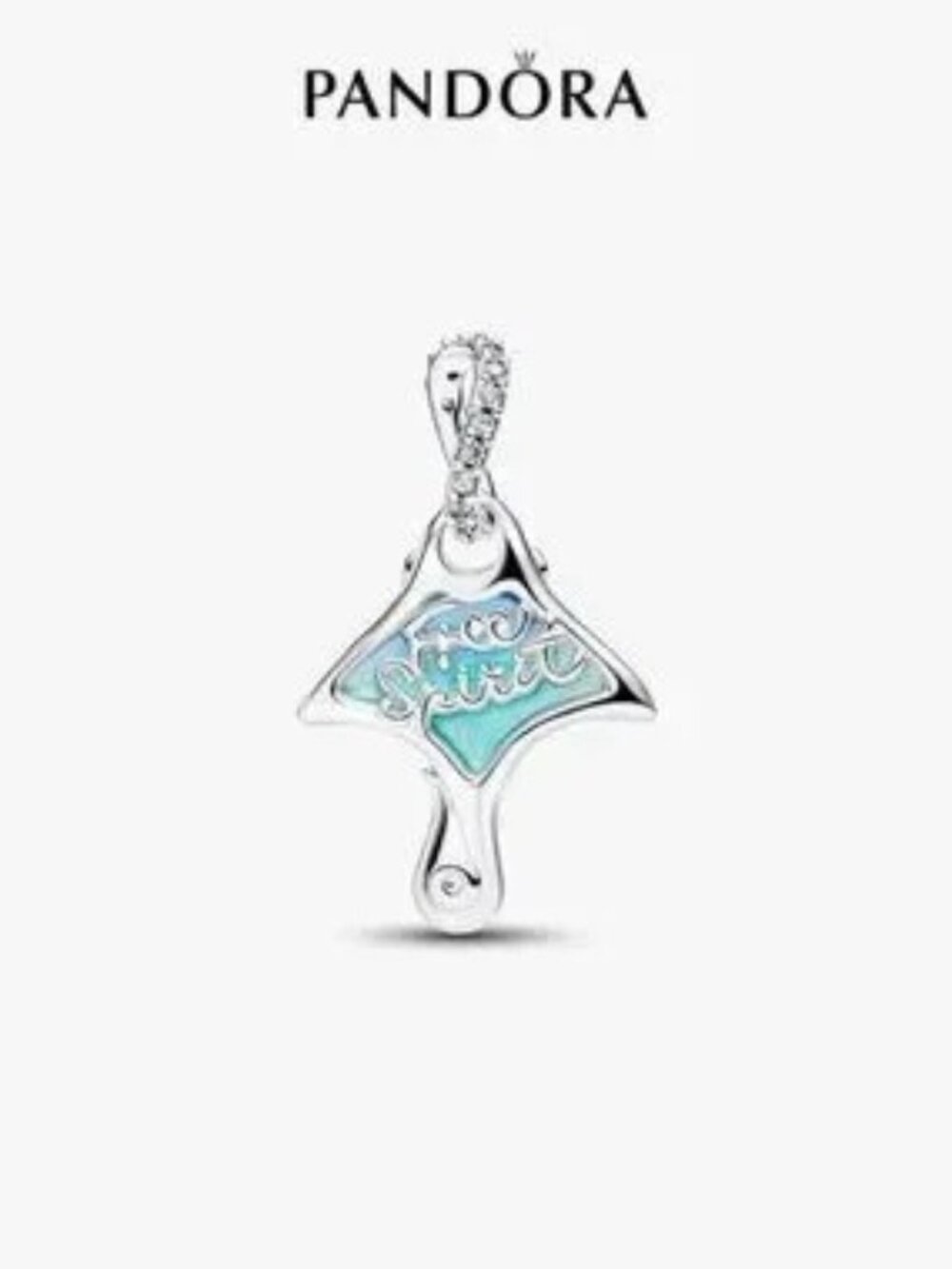 Pandora Manta Ray Dangle Charm - Picture 2 of 6